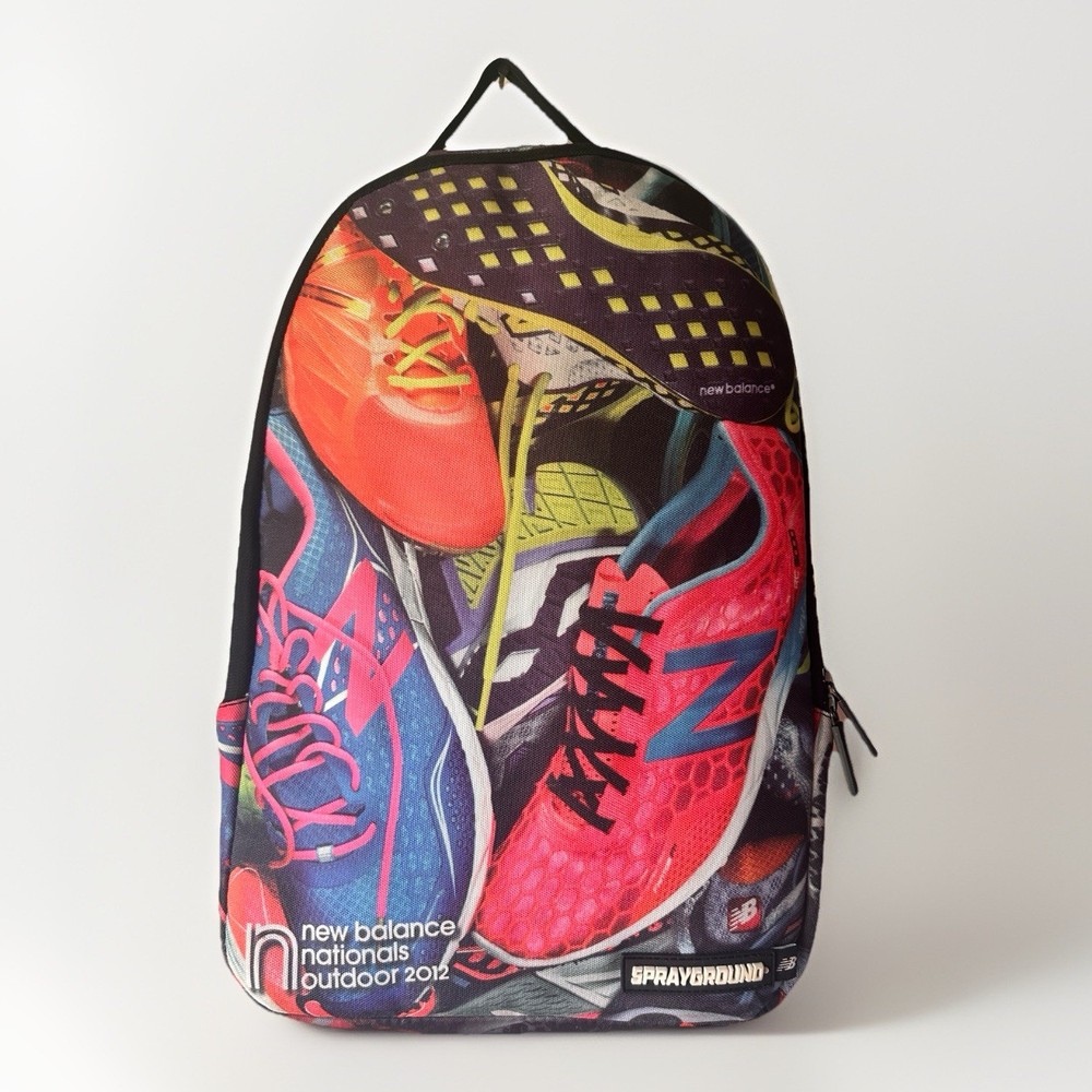 Sprayground x New Balance Nationals Outdoor 2012 Backpack Rare Running Shoes