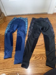 4 Kerrits Girls Riding Pants 3 Small, 1 Medium