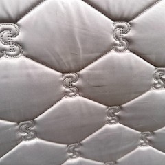 PS of Sweden Dressage Saddle Pad Taupe Greige Monogram Quilted Silver Trim FS