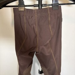 Irideon Kids Youth Small Unisex Equestrian Horse Back Riding Pants Grip Brown