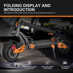 Best-selling Off-Road Electric Scooter 6000W High Power 43mile Ultra Long Range！