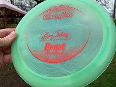 Beast (One of a Kind) Champion Barry Schultz New Disc Golf 176G Innova #1312