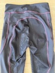 Dover Saddlery horseback Riding Sport Ladies’ Full-Seat Tech Tight gray pink M