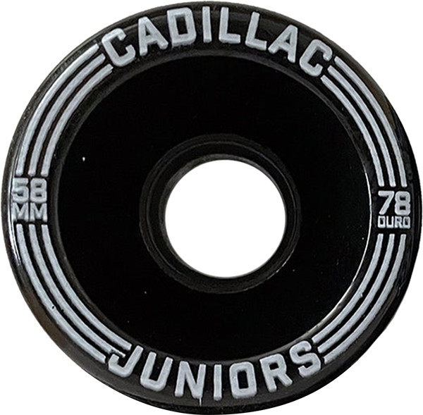 CADILLAC JUNIORS 58mm 78a BLACK WHEELS SET