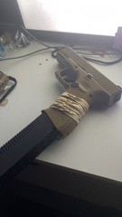 GLOCK 19X GBB 6mm BB Airsoft Pistol in Tan – Includes Box, BBs & Gas