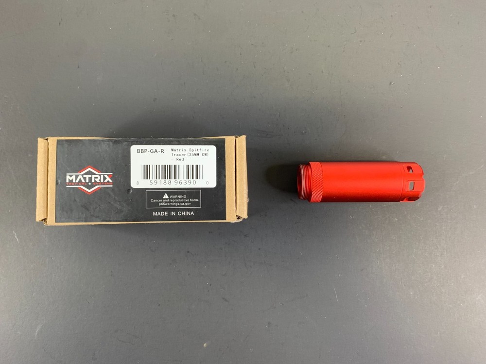 Matrix Spitfire Rechargeable Mini Tracer Unit (Color: Red / 25mm CW)
