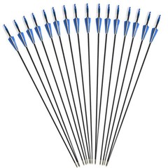 30/40LBS Archery Fiberglass Arrows Practice Target 31″ Bow Shoot Hunt archery