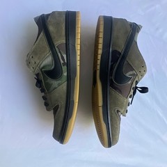 Nike SB Dunk Low Pro Camo Multi-Color Skateboarding Shoes US 10 Medium