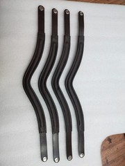 Set of 6 Leather Snap Browband–Empty Channel (6, 8 & 10 MM) All Sizes, Shapes.