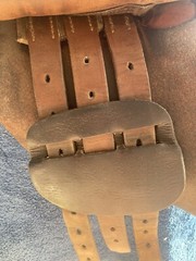 Zaldi Sirocco Leather Saddle Made In Salamanca Spain 17.5”