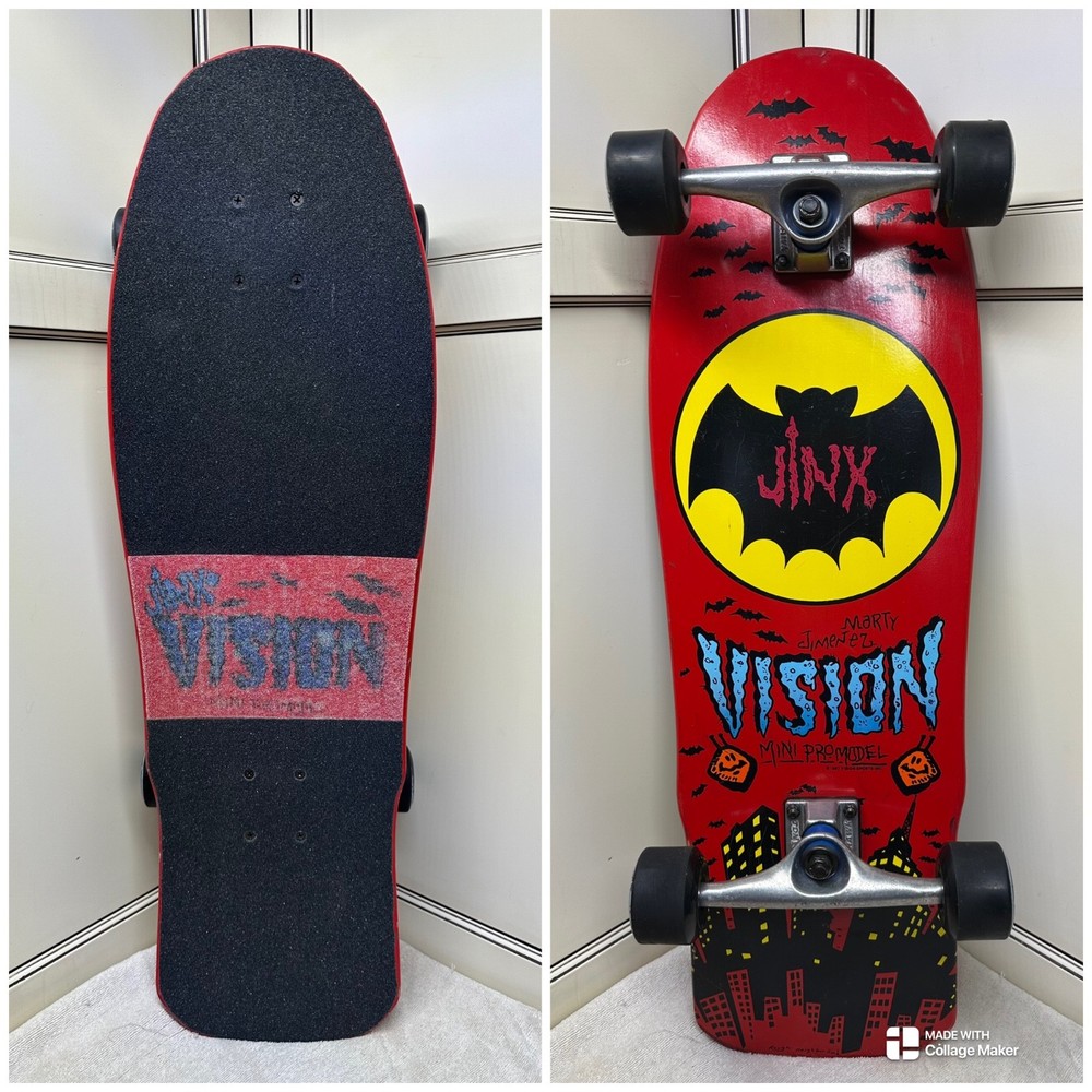 Vision Mini Pro Model Bones Marty Jimenez Skateboard Complete Tony Hawk