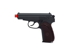 Ukarms G29W FullMetal Spring Airsoft Pistol In Black & Wood Airsoft Gun Airsoft