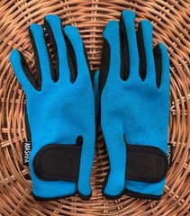 Mashfa Horse Riding/Equestrian Gloves Children’s Blue Kids Size 8/10 Years