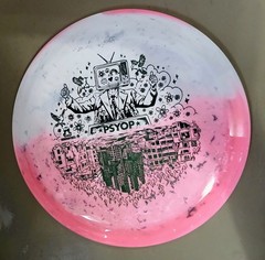 Doomsday Discs Retina Psyop ☣️ Limited Special Edition 📺 Disc Golf 174 Pink