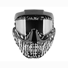 JT Spectra Proflex LE Paintball Mask Goggle w/ Clear + Smoke Lens – Zebra