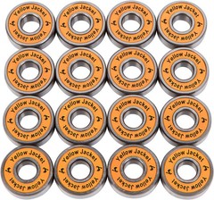 Yellow Jacket Premium Inline Skate Bearings, Roller Skate Bearings, 608, ABEC (P
