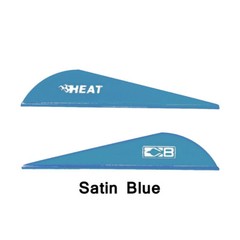 Heat Vane 50pk Bohning Arrow Fletching Mix Red Blue White Green Yellow Orange ++