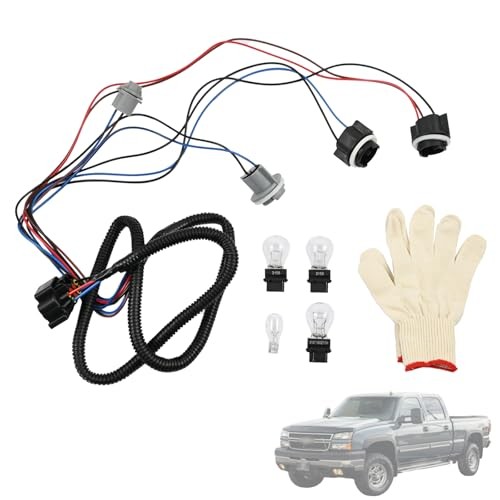16531401 Tail Light Wiring Harness Left Driver Side Fit for Chevy Left side