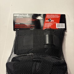 Eight Ball Pad Set 3pk Black New 14+ Teen Bike Knee Wrist Elbow Tough New