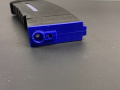 Evike BAMF 30rds Polymer MilSim Magazine for Airsoft AEG Rifles BLACK + BLUE