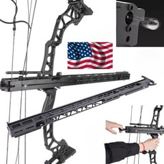 Archery Compound Bow Set Shooter Rapid Bow Launcher Steel Ball Hunting Shooting