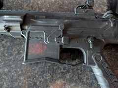 Valken ASL Series Polymer M4 Airsoft AEG TRG Black Gun Lot Working, Needs Parts