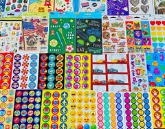 1000 Stickers | LOT FOR ALL AGES | TONS OF FUN THEMES FOR ALL SEASONS HOLIDAYS