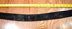 Tailored Sportsman, belt, black, 28.25”-32.5” for Trophy Hunter breeches