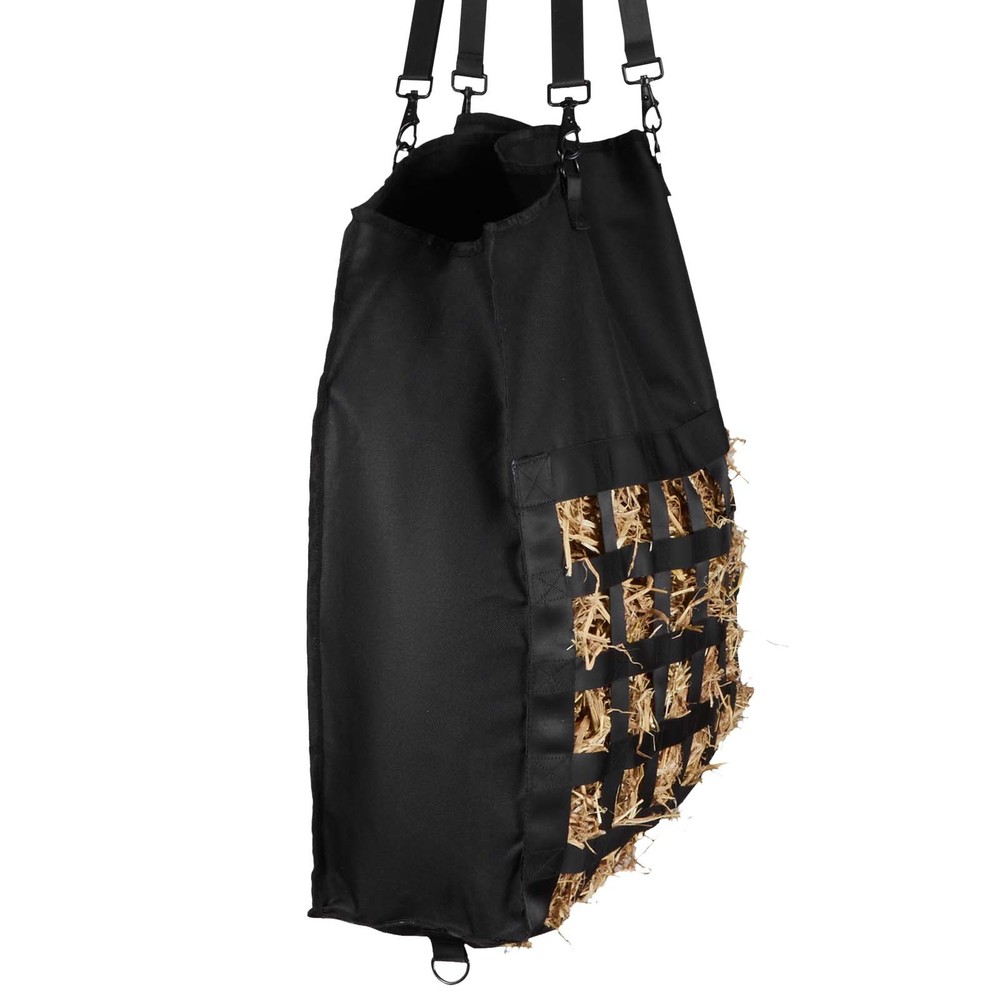 Uimoso Durable Slow Feed Hay Bag for Horses, 21.65 x7.28x 25.2 in, 1.81 in Holes