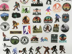 Big Foot Stickers Funny Stickers Kids Sticker Adults Sasquatch Stickers – 50 Pcs