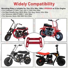 Motor Mount Plate Adjustable CNC For Predator 212cc 196cc 224cc Tilloson 212cc