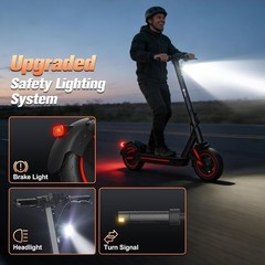 1200W Electric Scooter for Adults 36Miles 30MPH Off-Road Fat Tire Fast E-Scooter