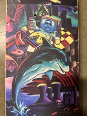 101 Sal Barbier Pollution Graffiti Slick Prime Wood 8x31in. 90’s Skateboard Deck