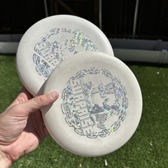 💥RUBBER BLEND Discraft Challenger RARE Nate Doss Silver Shatter Foil
