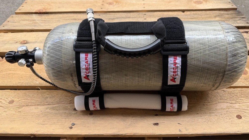 HPA Fill Station Paintball / Airsoft / PCP – 4500psi Carbon SCBA Tank New Hydro