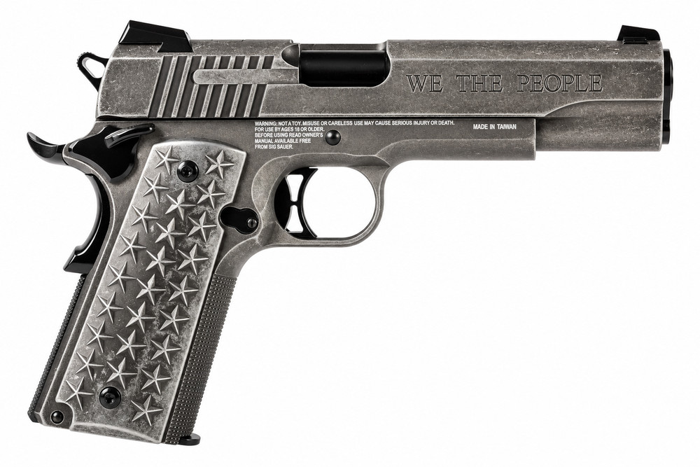 Sig Sauer 1911 We The People CO2 Airgun 4.5mm .177 BB Air Pistol Full Metal