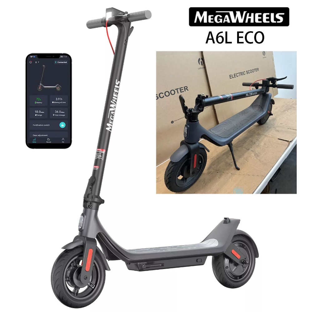 ADULT Electric Scooter A6L ECO, LONG RANGE 30KM 25KM/H HIGH SPEED +APP CONTROL