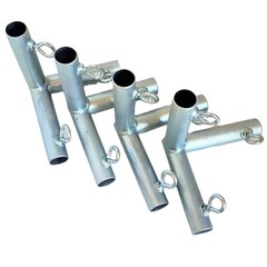 9 Square in the Air Game Set Kit w/ Foot Pads 1″ Fittings PIPE NOT INCLUDED