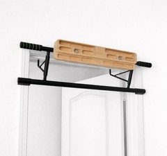 Doorway Hangboard Pull-Up Bar for Fingerboard, Rock Climbing, and Bouldering Tra