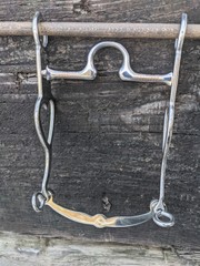 Western Silver Heart Cheek Show Bit – Ported 5″ Mouth – 8″ Cheek