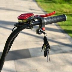 4000W Motor Max Speed 40MPH Max Load 550 IBS Fat Tire Electric Scooter Black