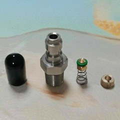 Paintball PCP 8mm Quick Release Disconnect Coupler 1/8 NPT Fitting Male&Female