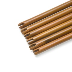 75pcs Archery Bamboo Shaft Nock 39in 45-50lbs Traditional Arrows Backyard Shoot