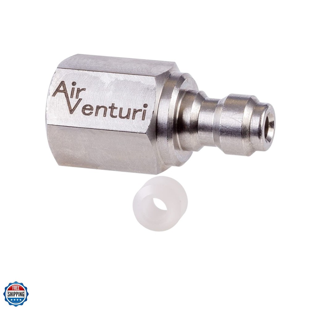 Male Quick-Disconnect, 1/8 BSPP Female Threads, Steel, Rated to 5000 PSI, Inc…