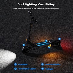 Ausom L2 Max Electric Scooter for Adults 2*1000W 56Miles Dual Motor E-Scooters
