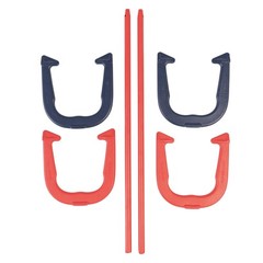 Triumph Sports Triumph Patriotic Forged Horseshoes Set 4 Steel Horseshoes 2