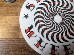 Spitfire Skateboard Wheels American Traditional Tattoo Swirl sticker Anti Hero