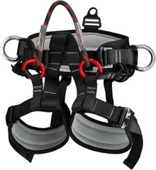 Climbing Belts, Thicken Professional Large Size Safety Seat Belts for Tree Climb