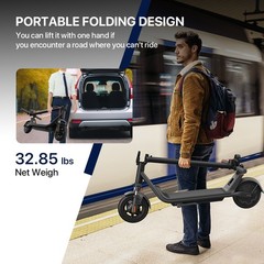 Portable Folding Electric Scooter 300W Long Range 20Km 3-Speed Modes E-Scooter