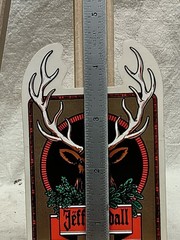 Vintage Original 1990 Jeff Kendall SANTA CRUZ Skateboard Sticker Jager Meister